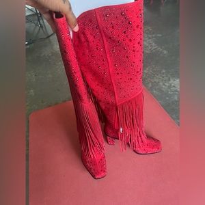 Jessica Simpson Over the Knee Heels